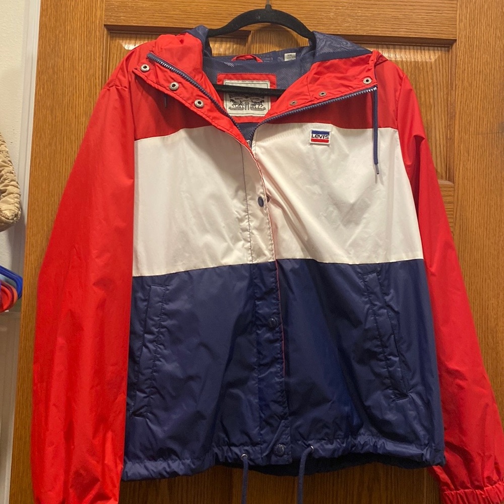 Vintage Levi’s Red White Blue Windbreaker